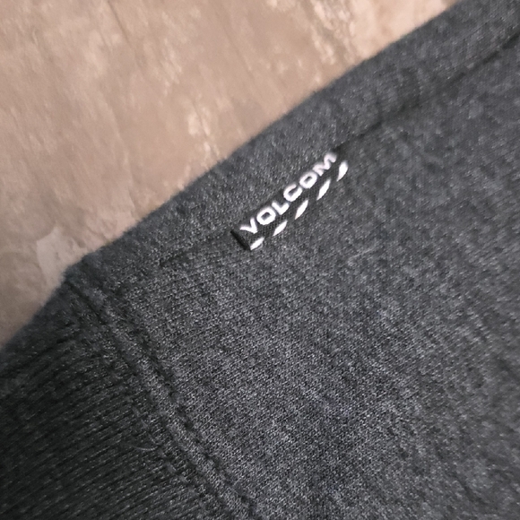 Volcom Boys Charcoal Hoodie Sweater - Picture 6 of 6